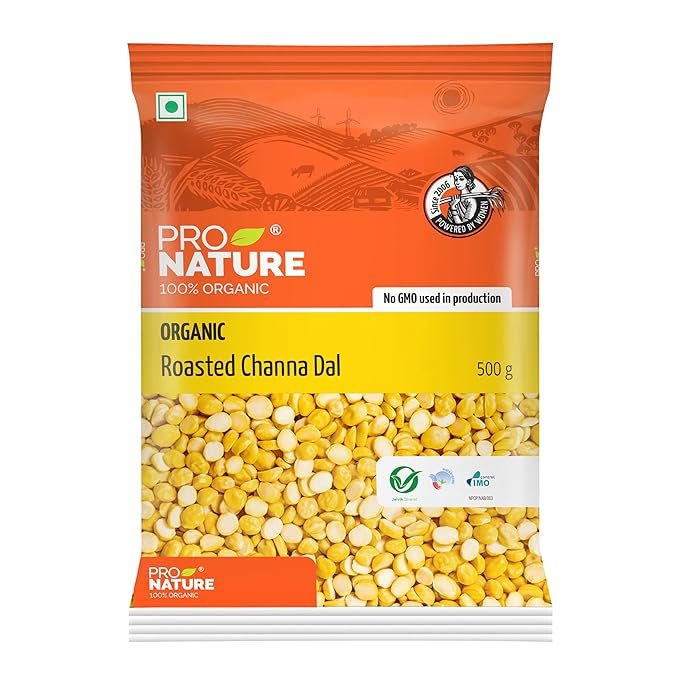 Pro Nature 100% Organic Roasted Channa Dal